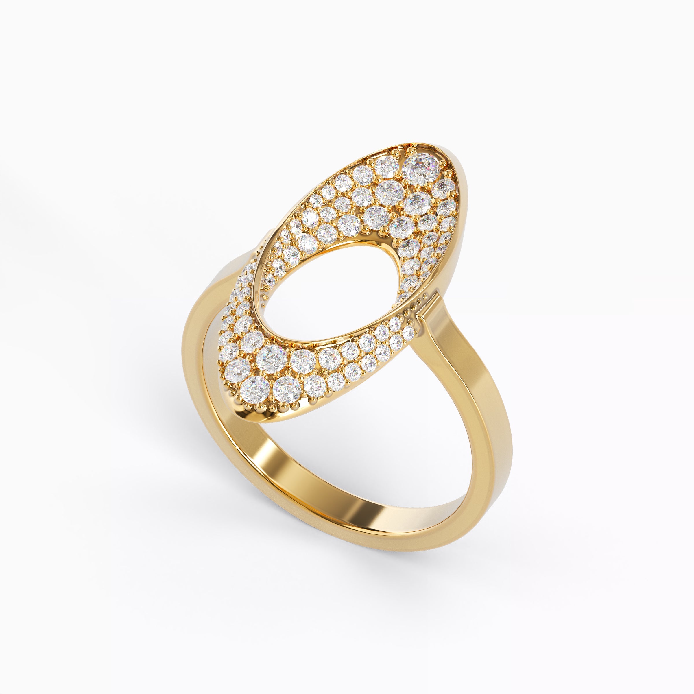 Bague de lunette Swiss-Timepiece | Or 18 carats