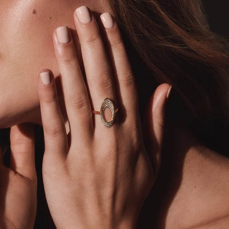Bague de lunette Swiss-Timepiece | Or 18 carats