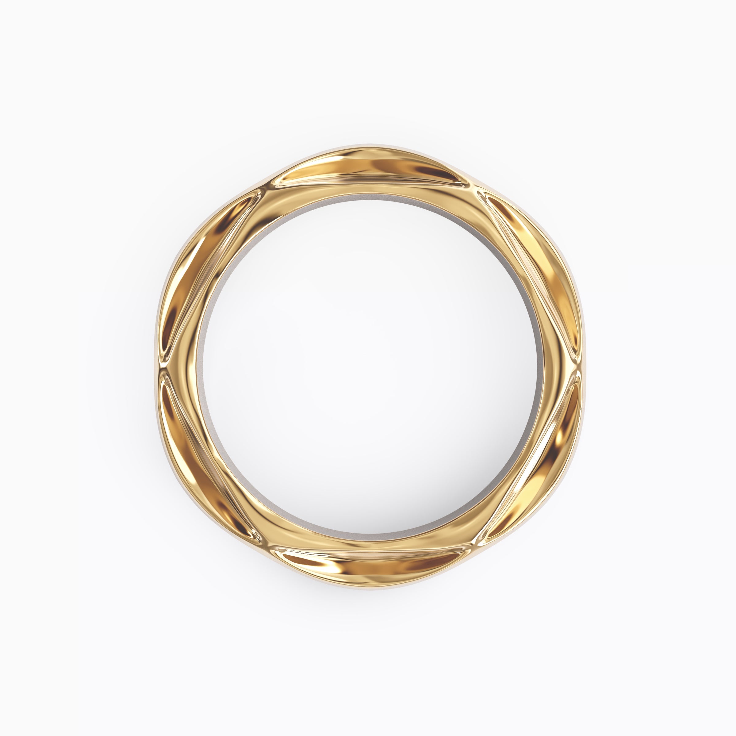 Bague en diamant inspirée de la nature | Or 18 carats