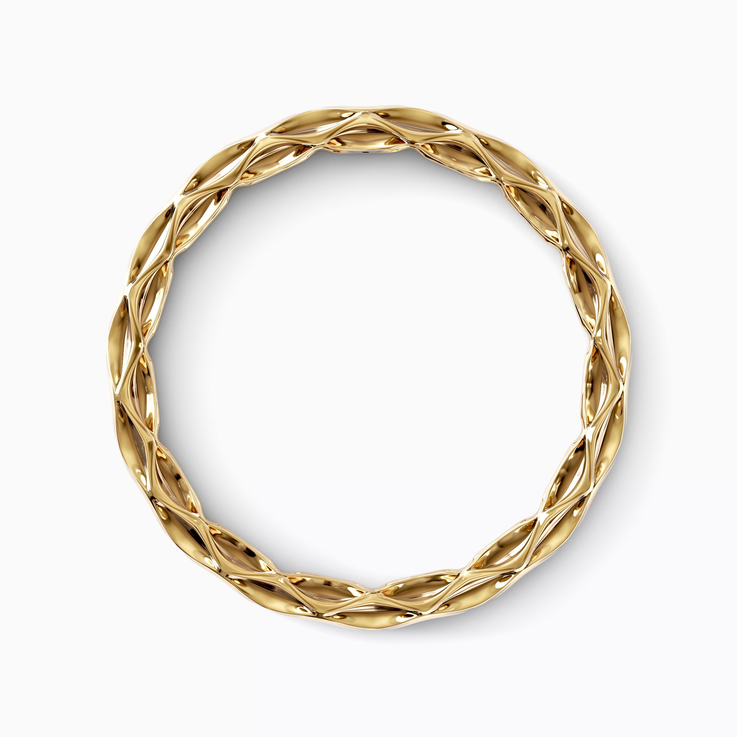 Nature-inspired diamond bracelet | 18K Gold