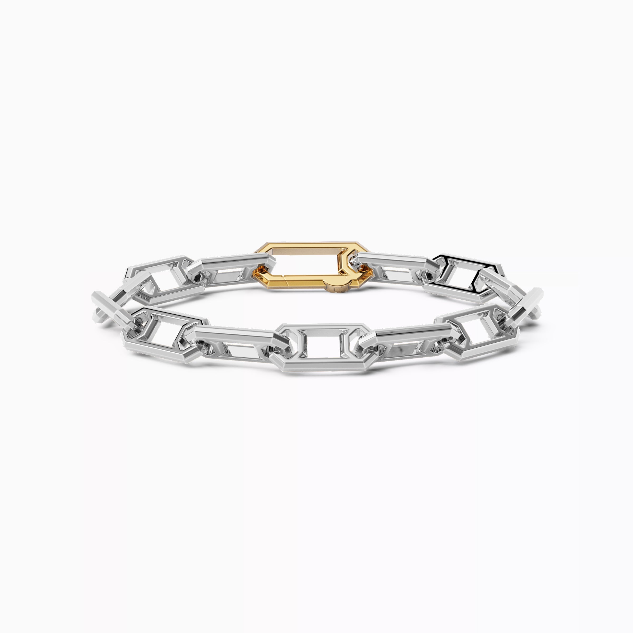 Bracelet à chaîne Platine | Or 18 carats