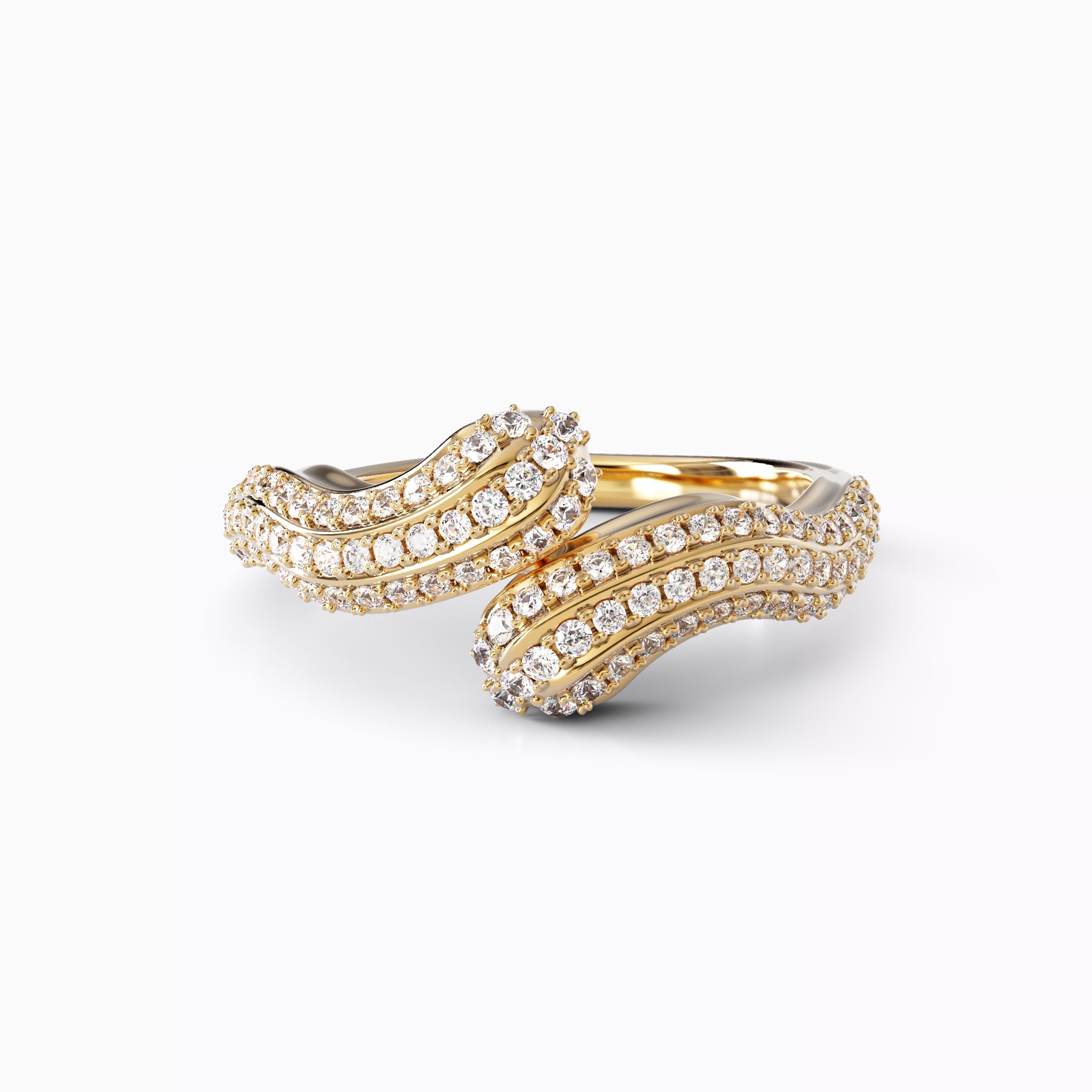 Bague ornée d’un diamant | Or 18 carats