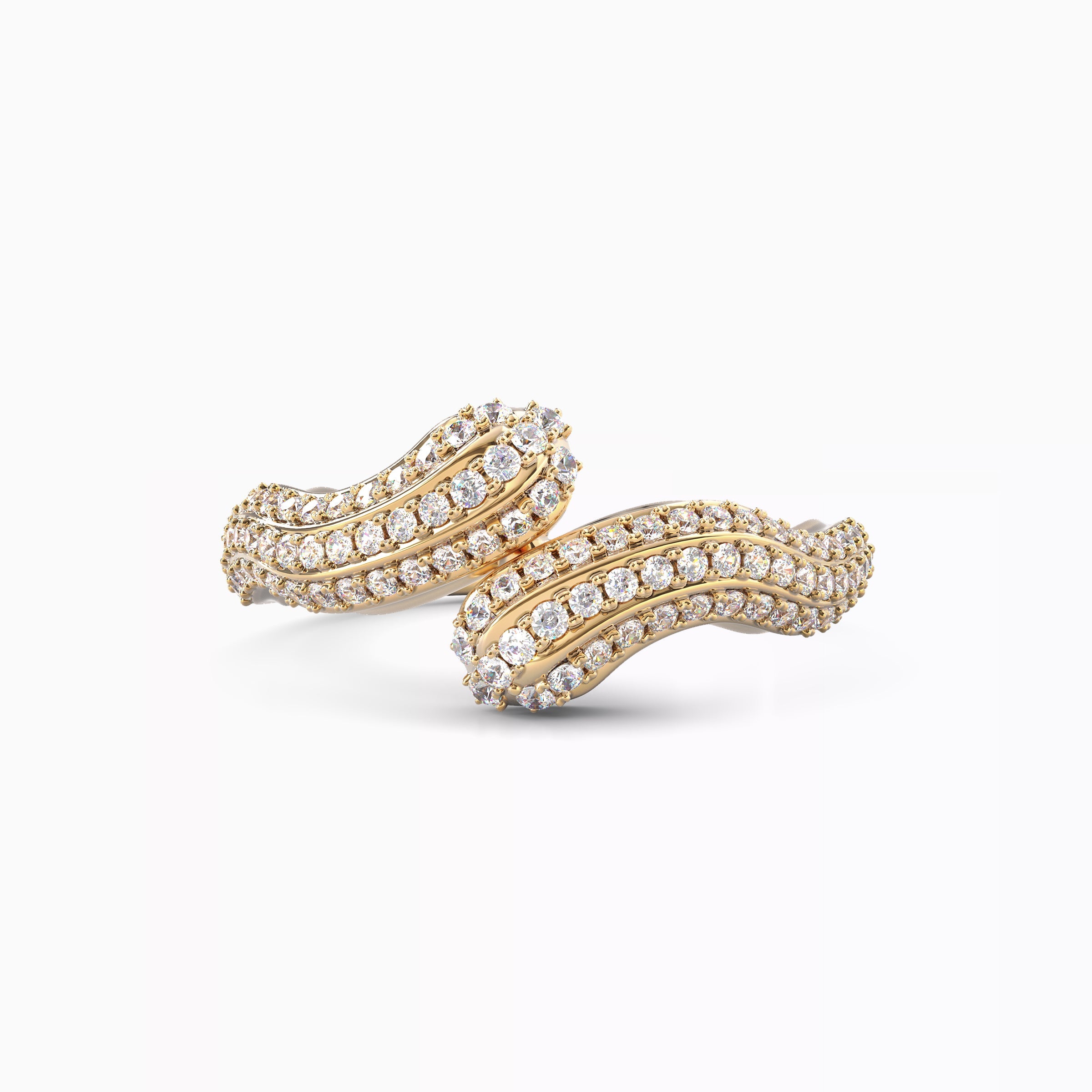 Bague ornée d’un diamant | Or 18 carats
