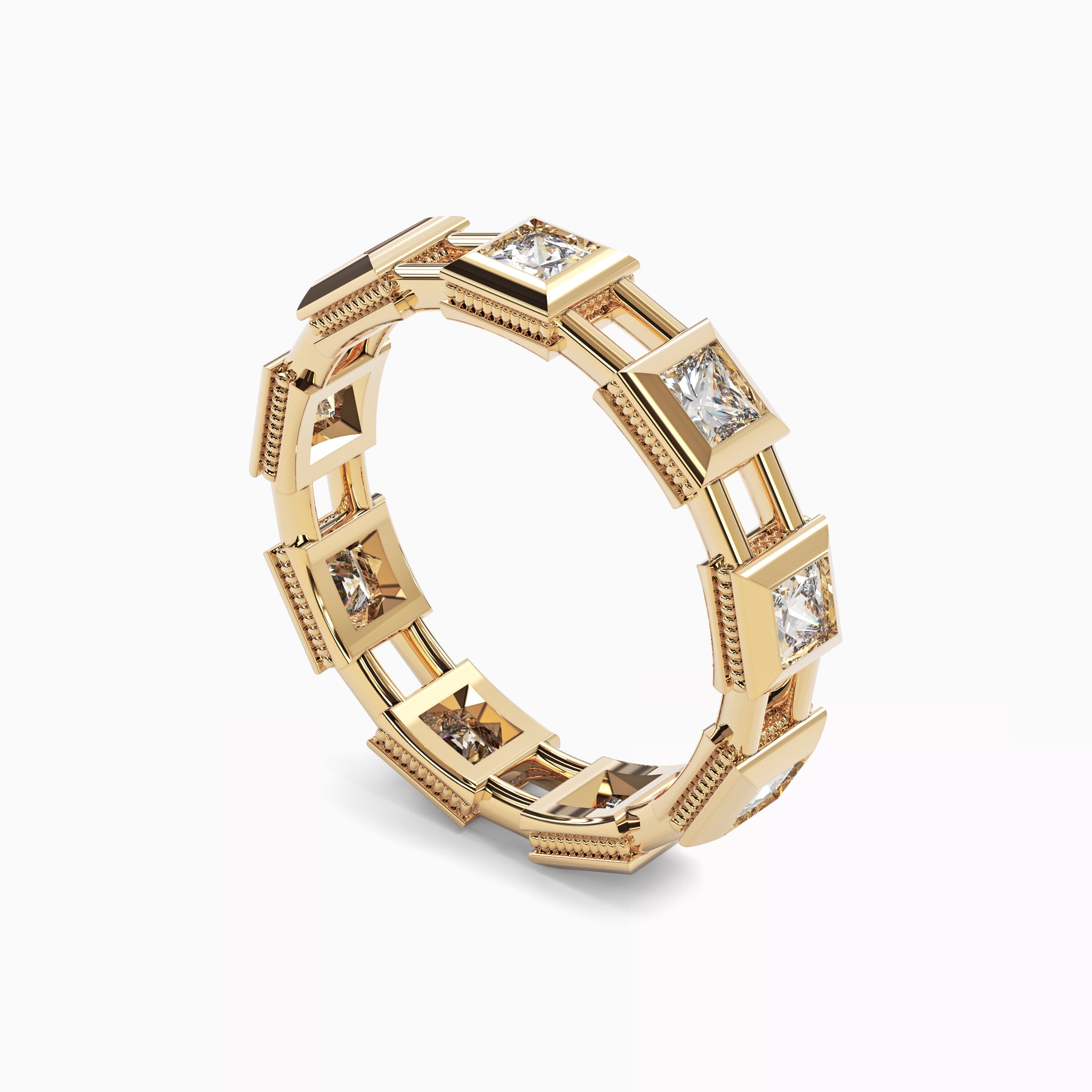 Bague diamant | Or 18 carats
