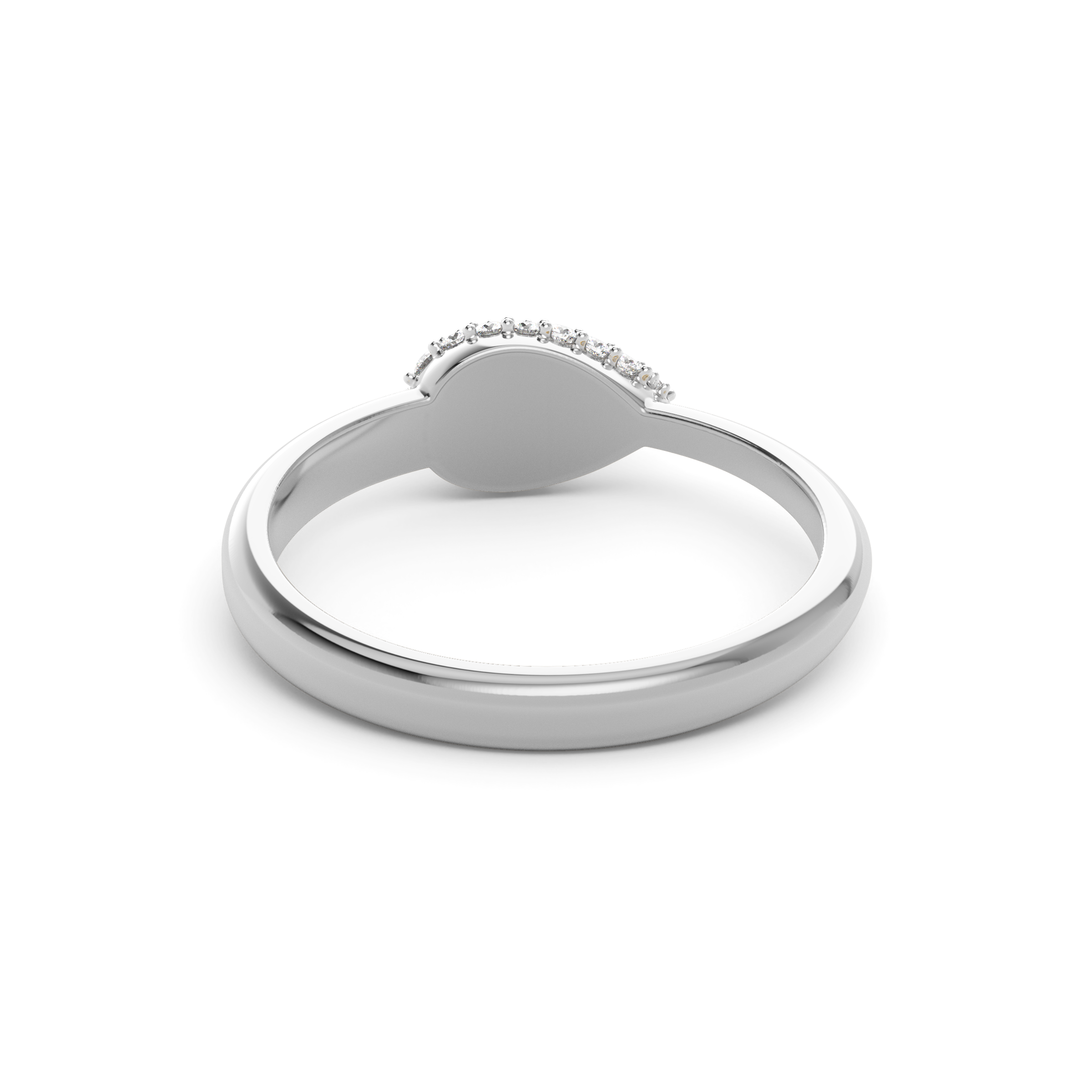 Diamond Serpent Ring | 14K Gold and Platinum