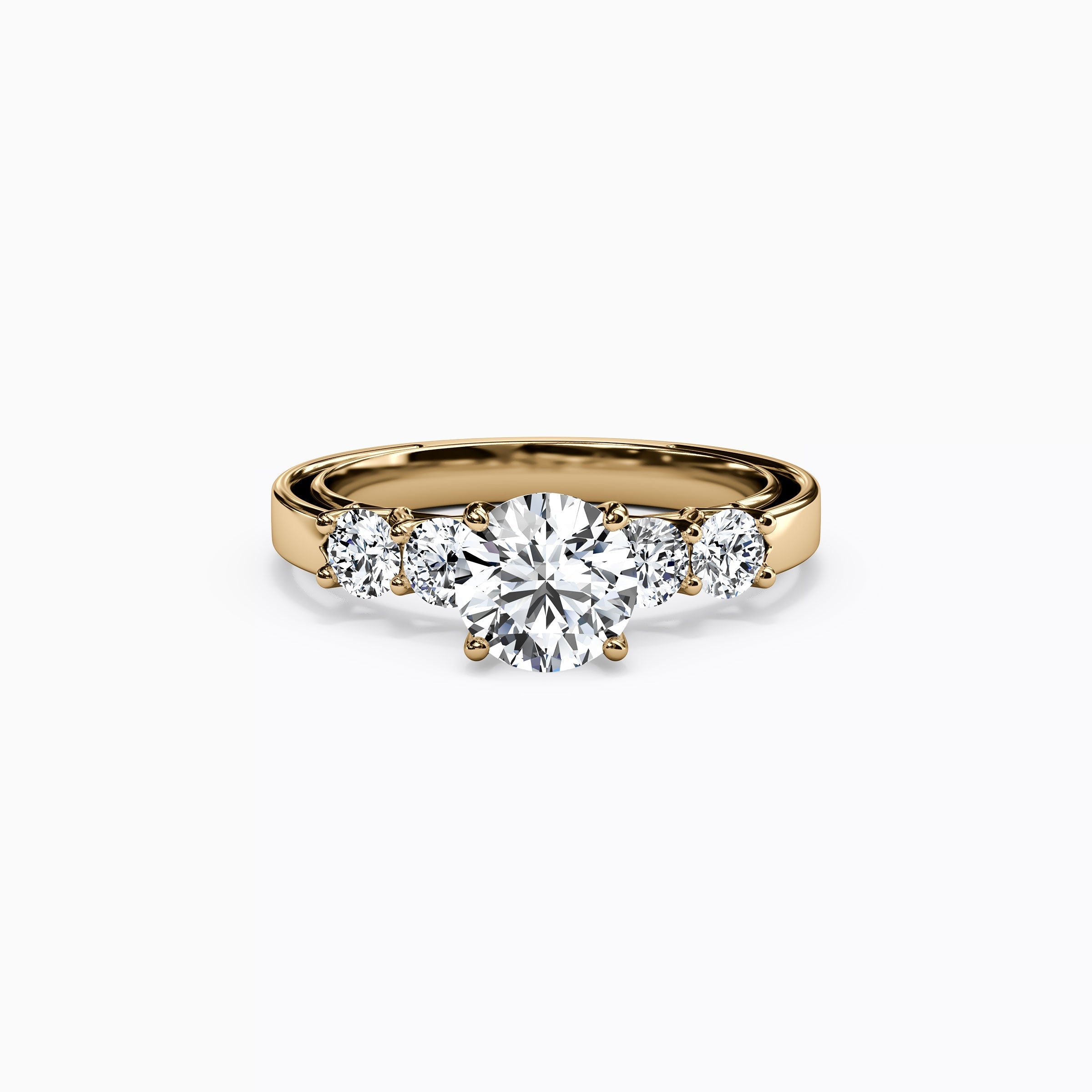 Jubilee 5-Stones Engagement Ring in 18K Gold